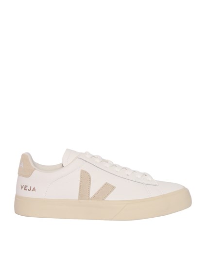 Veja CAMPO LEATHER EXTRA-WHITE_ALMOND