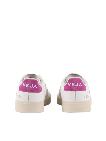 Veja CAMPO LEATH WHITE_SILVER_ULTRAVIOLET
