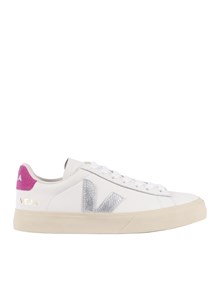 Veja CAMPO LEATH WHITE_SILVER_ULTRAVIOLET