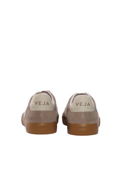 Veja CAMPO SUEDE TAUPE_PIERRE_NAT SNEAKERS