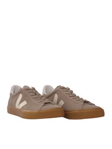 Veja CAMPO SUEDE TAUPE_PIERRE_NAT