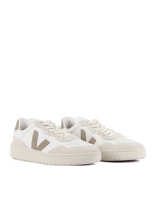 Veja V-90 O.T. LEATHER WHITE_TAUPE