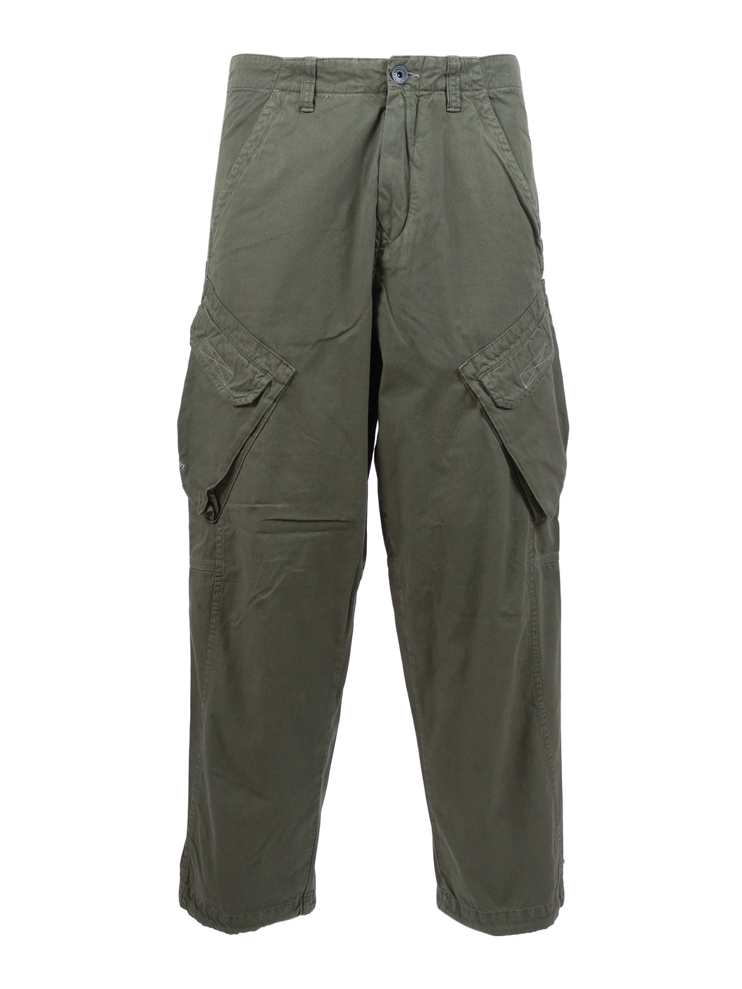 Murphy & Nye Olivine Marine Relaxed Cargo Straight-leg Pants In Multi