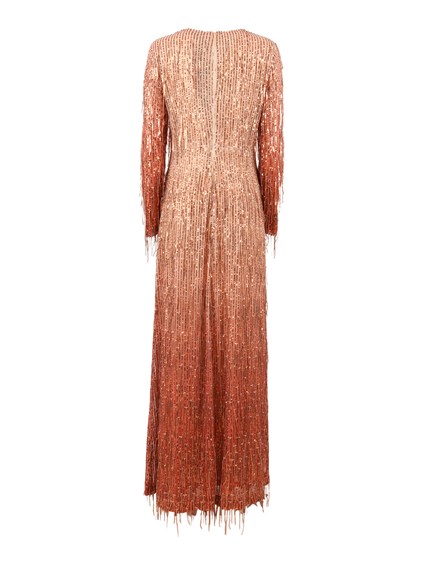 Clips LONG SEQUIN DRESS