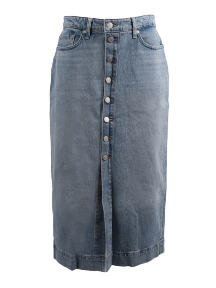 7 FOR ALL MANKIND AMBER MIDI SKIRT