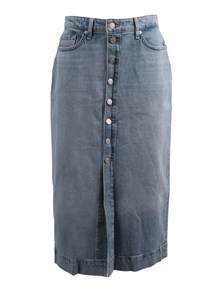 7 FOR ALL MANKIND AMBER MIDI SKIRT