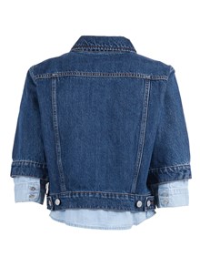 7 FOR ALL MANKIND DOUBLE LAYER TRUCKER