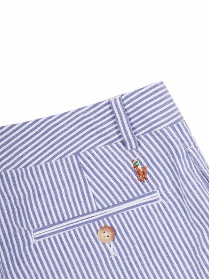 POLO RALPH LAUREN PREPPY SHORT-SHORTS-FLAT FRONT