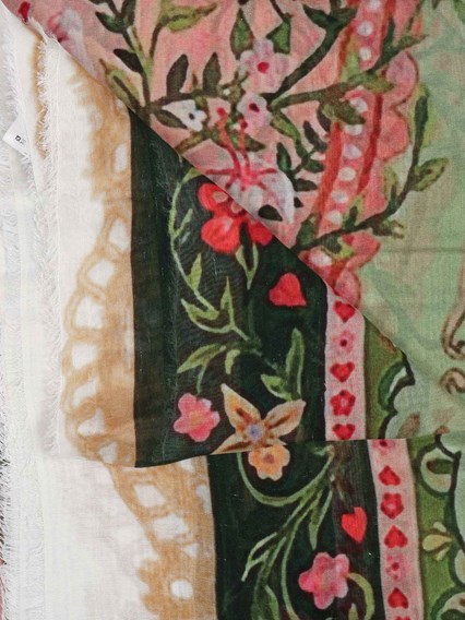 Faliero Sarti Sciarpa Heart 135X180