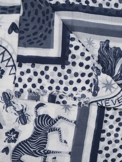 Faliero Sarti Sciarpa Never Alone 100X135