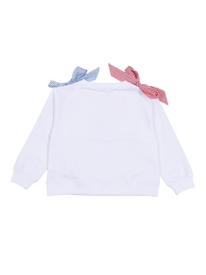 Monnalisa BOW-DETAIL SWEATSHIRT