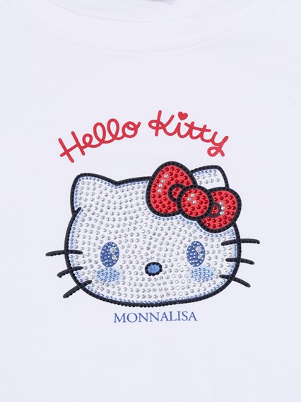 Monnalisa BOW-DETAIL SWEATSHIRT