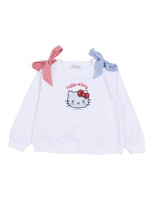 Monnalisa BOW-DETAIL SWEATSHIRT