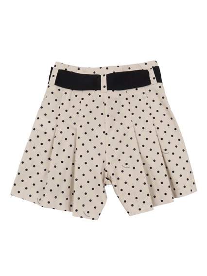 Monnalisa POLKA DOT POPELINE SHORTS