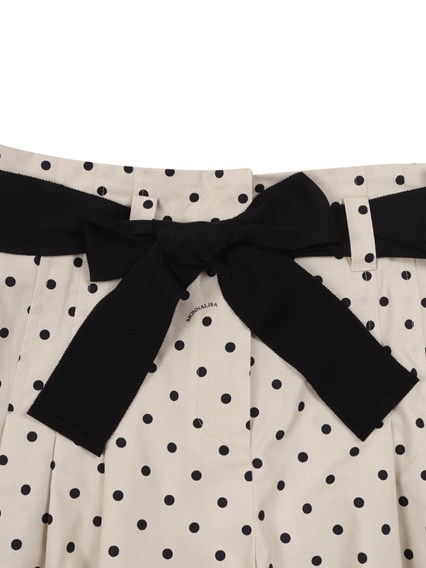 Monnalisa POLKA DOT POPELINE SHORTS