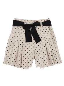 Monnalisa POLKA DOT POPELINE SHORTS