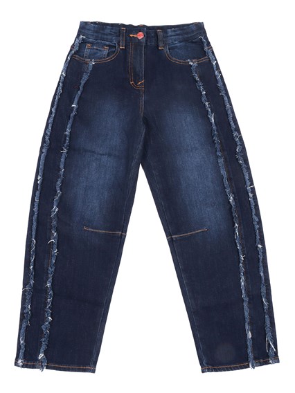 Monnalisa PATCHWORK STYLE DENIM JEANS