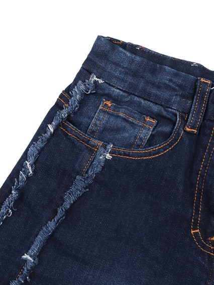 Monnalisa PATCHWORK STYLE DENIM JEANS