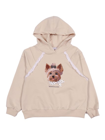 Monnalisa HOODIE FELPA STRETCH