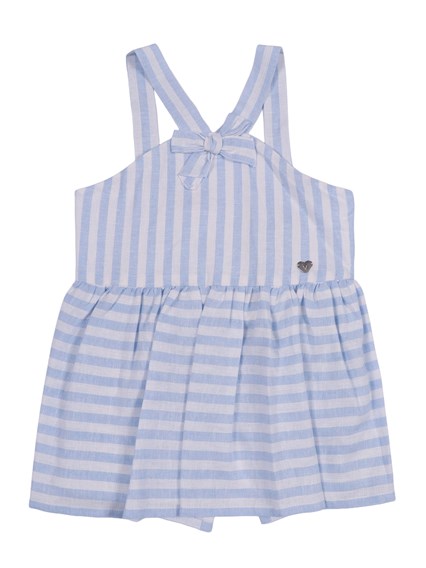 Monnalisa TOP RIGHE RIGA LINO VISCO