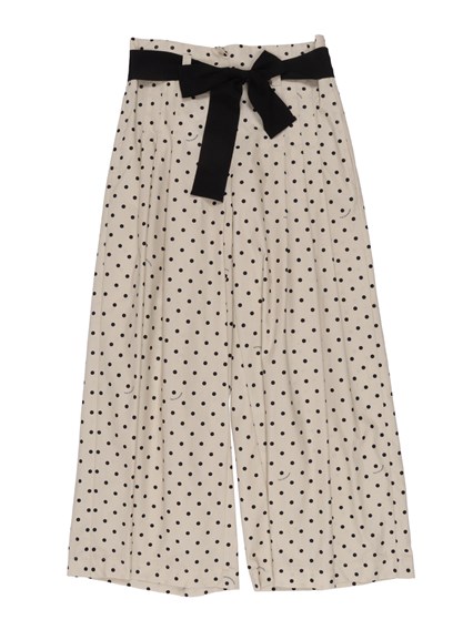 Monnalisa POLKA DOT POPELINE PANTS