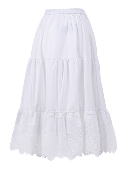 Ermanno Scervino Kids LONG SANGALLO SKIRT