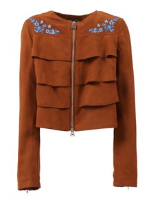 Ermanno Scervino Kids GIUBBINO RICAMATO A BALZE