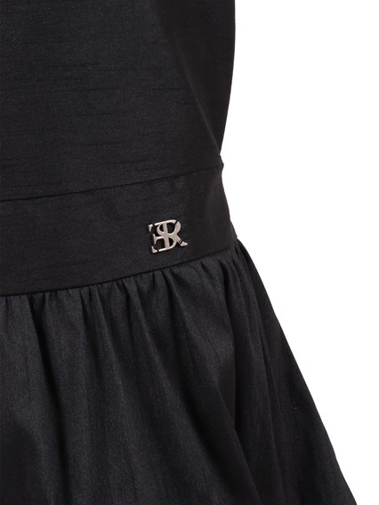 Ermanno Scervino Kids ABITO SMANICATO SHANTUNG