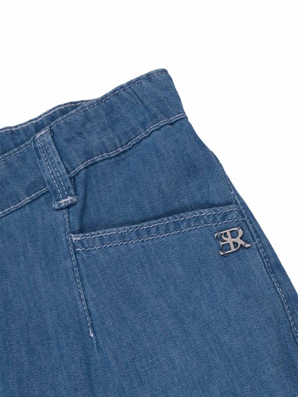 Ermanno Scervino Kids CHAMBRAY PANTS