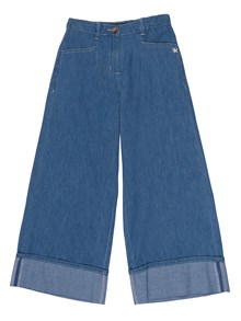 Ermanno Scervino Kids PANTALONI CHAMBRAY CHAMBR