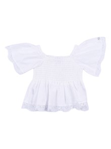 Ermanno Scervino Kids TOP AUSTIN MUSSOLA RICAMO