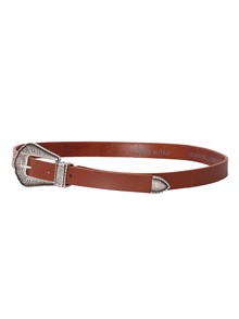 Ermanno Scervino Kids TEXAS STYLE LEATHER BELT