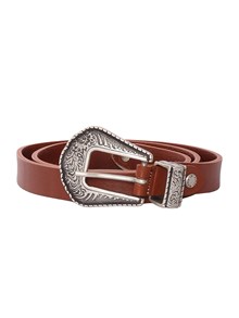 Ermanno Scervino Kids TEXAS STYLE LEATHER BELT