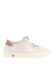 Golden Goose MAY SUEDE UPPER TOE AND HEEL NYLON VAMP AND TONGUE LEATHER STAR