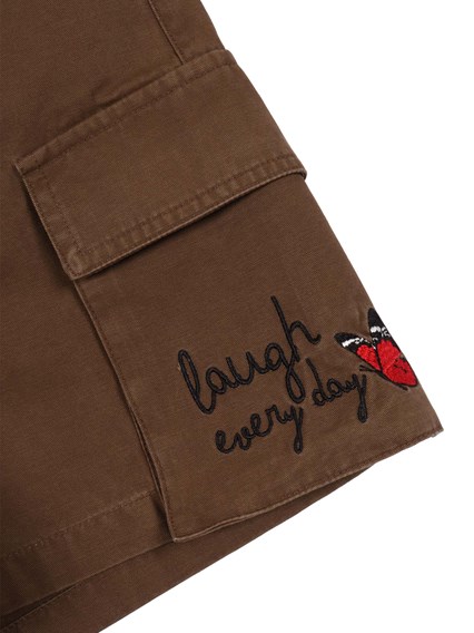 Monnalisa SHORTS CON TASCONI TELA P