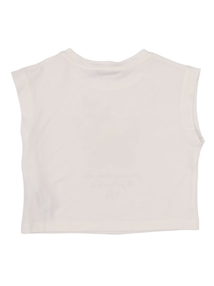 Monnalisa TEE CROPPED PUNTO MILANO