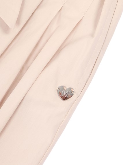 Monnalisa CROPPED PANTS IN POPELINE