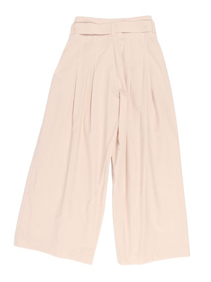 Monnalisa CROPPED PANTS IN POPELINE