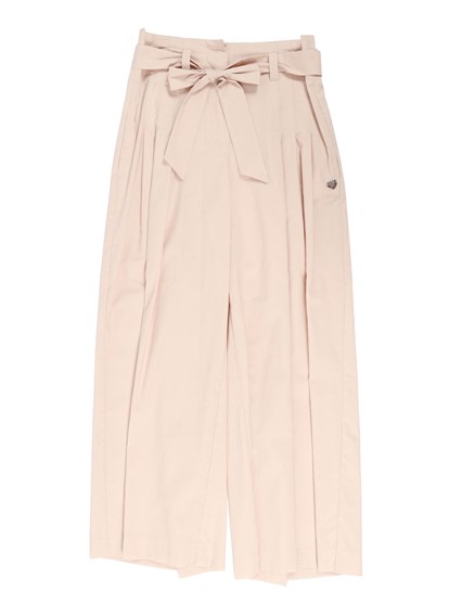 Monnalisa CROPPED PANTS IN POPELINE