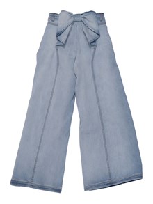 Monnalisa BIG BOW DENIM JEANS