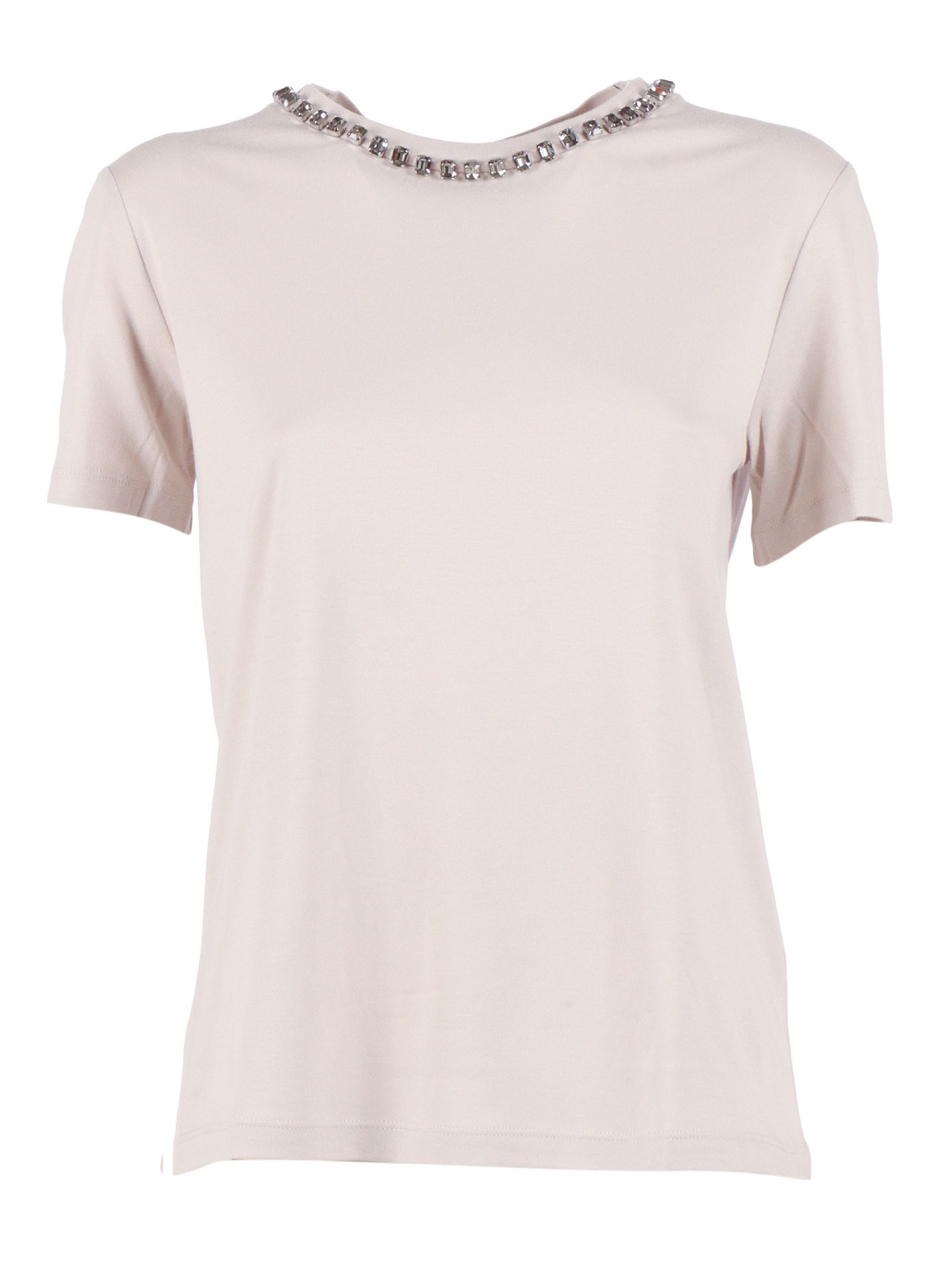 S Max Mara T-shirt Bingo In Beige