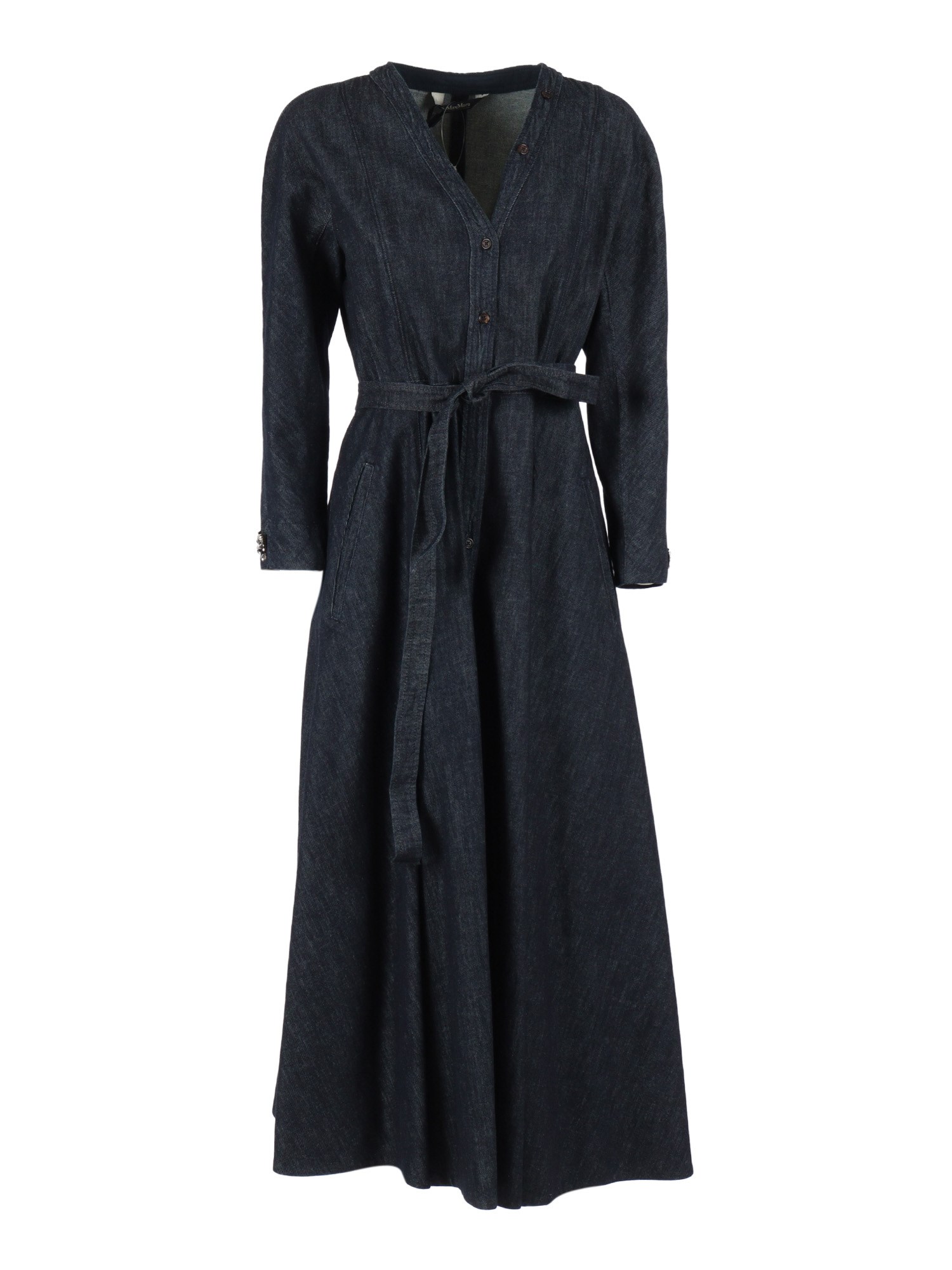 S Max Mara Abito Ambra In Blu