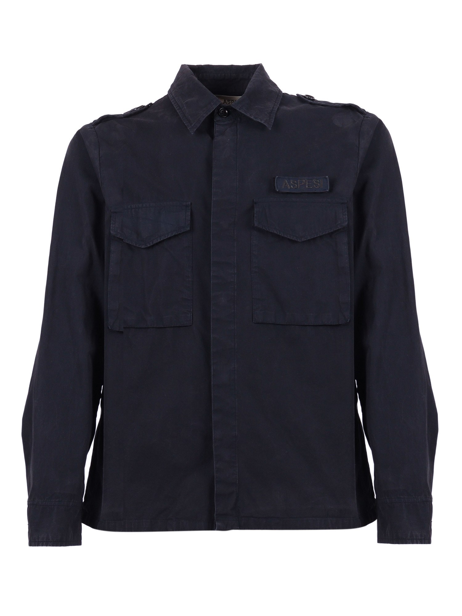 Aspesi Camicia Uomo In Black