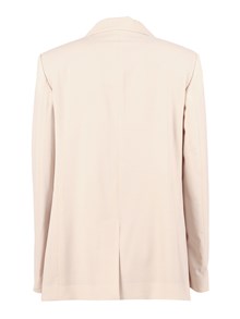 FABIANA FILIPPI BISTRETCH WOOL SINGLE BREASTED JACKET WITH FILO DIAMANTE