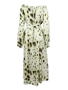 Le Sarte Pettegole Green  Patterned Dress