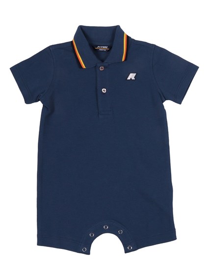 K-WAY KIDS E. DOTTIE PIQUE ROMPER