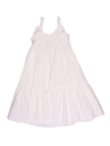 Monnalisa Stretch poplin butterfly dress