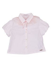 Monnalisa Stretch poplin shirt