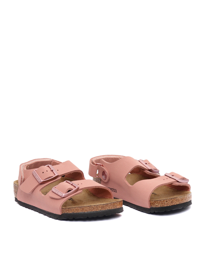 BIRKENSTOCK Milano HL Kids pink clay, Birkibuc, S