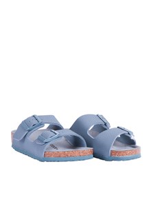 BIRKENSTOCK Arizona Kids triples basalt gray, Birko Flor